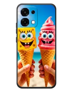 Чехол для OPPO A6 Pro с картинкой «Спанч Боб мороженое» Чехол для OPPO A6 Pro с картинкой «Спанч Боб мороженое»