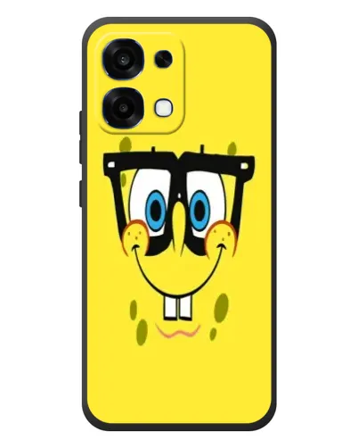 Чехол для OPPO A6 Pro с картинкой «Минималистичный Спанч Боб» Чехол для OPPO A6 Pro с картинкой «Минималистичный Спанч Боб»