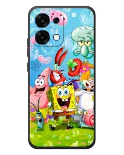 Чехол для OPPO A6 Pro с картинкой «Губка Боб и друзья» Чехол для OPPO A6 Pro с картинкой «Губка Боб и друзья»