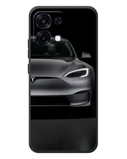 Чехол для OPPO A6 Pro с картинкой «Tesla Model S Look» Чехол для OPPO A6 Pro с картинкой «Tesla Model S Look»