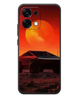 Чехол для OPPO A6 Pro с картинкой «Cybertruck на Марсе» Чехол для OPPO A6 Pro с картинкой «Cybertruck на Марсе»