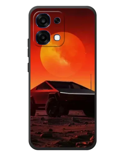 Чехол для OPPO A6 Pro с картинкой «Cybertruck на Марсе» Чехол для OPPO A6 Pro с картинкой «Cybertruck на Марсе»