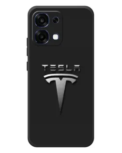 Чохол для OPPO A6 Pro з картинкою «Сталевий логотип Tesla» Чохол для OPPO A6 Pro з картинкою «Сталевий логотип Tesla»