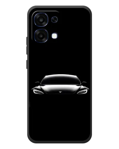 Чехол для OPPO A6 Pro с картинкой «Фары Tesla Night» Чехол для OPPO A6 Pro с картинкой «Фары Tesla Night»