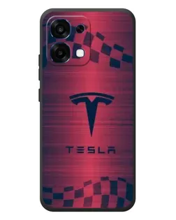 Чохол для OPPO A6 Pro з картинкою «Тесла червоний карбон» Чохол для OPPO A6 Pro з картинкою «Тесла червоний карбон»