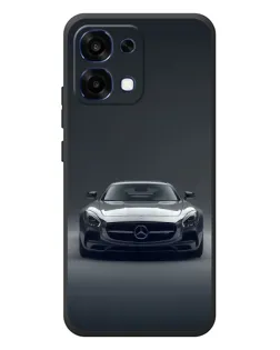 Чехол для OPPO A6 Pro с картинкой «Mercedes на черном» Чехол для OPPO A6 Pro с картинкой «Mercedes на черном»