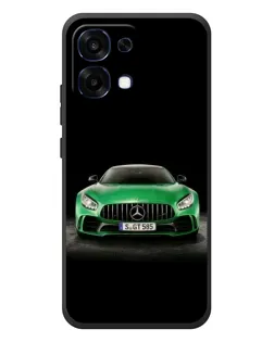 Чехол для OPPO A6 Pro с картинкой «Mercedes — неоновый лого» Чехол для OPPO A6 Pro с картинкой «Mercedes — неоновый лого»