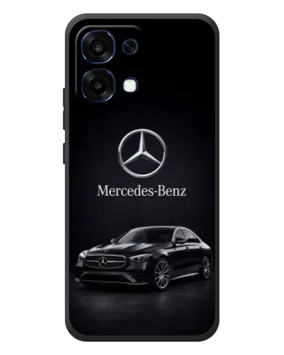 Чехол для OPPO A6 Pro с картинкой «Mercedes — решетка радиатора»