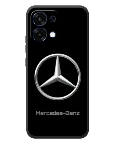 Чехол для OPPO A6 Pro с картинкой «Mercedes Silver Logo»