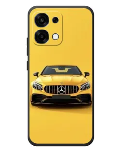 Чехол для OPPO A6 Pro с картинкой «Желтый Mercedes GT» Чехол для OPPO A6 Pro с картинкой «Желтый Mercedes GT»