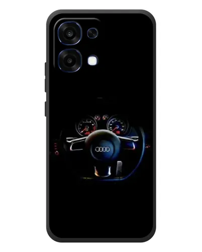 Чехол для OPPO A6 Pro с картинкой «Салон Audi — руль» Чехол для OPPO A6 Pro с картинкой «Салон Audi — руль»