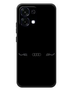 Чехол для OPPO A6 Pro с картинкой «Audi — световой подпись» Чехол для OPPO A6 Pro с картинкой «Audi — световой подпись»