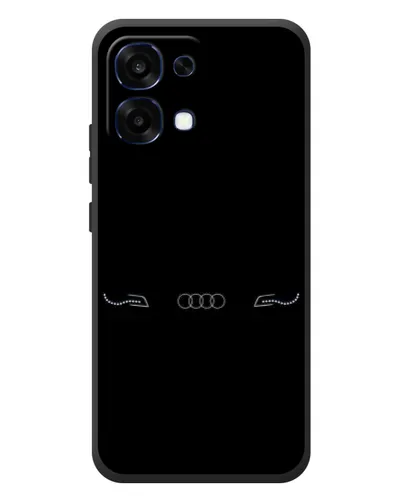 Чехол для OPPO A6 Pro с картинкой «Audi — световой подпись» Чехол для OPPO A6 Pro с картинкой «Audi — световой подпись»