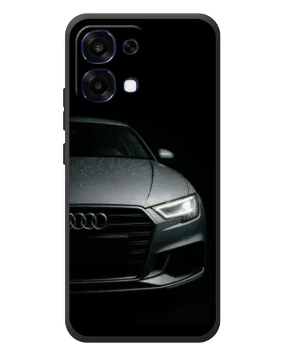 Чехол для OPPO A6 Pro с картинкой «Audi — детализация кузова» Чехол для OPPO A6 Pro с картинкой «Audi — детализация кузова»