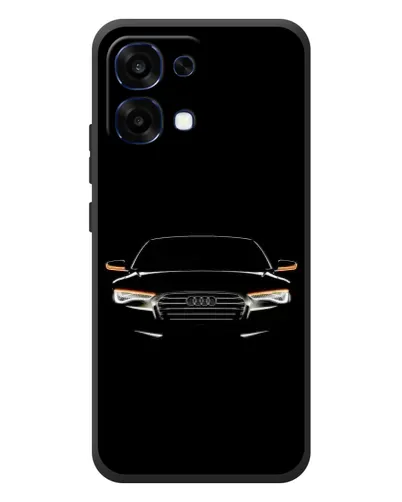 Чехол для OPPO A6 Pro с картинкой «Audi — ночной контур» Чехол для OPPO A6 Pro с картинкой «Audi — ночной контур»