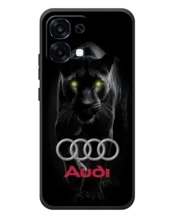Чехол для OPPO A6 Pro с картинкой «Пантера и Audi»