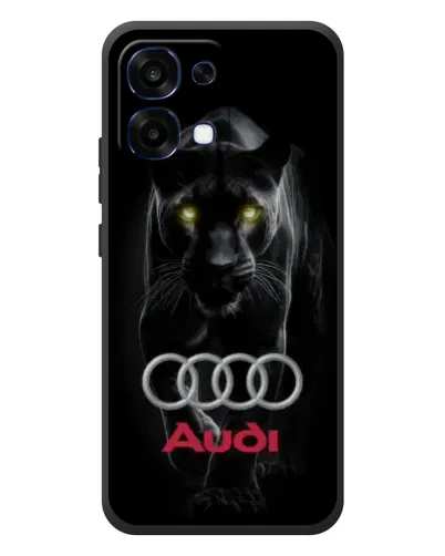 Чехол для OPPO A6 Pro с картинкой «Пантера и Audi» Чехол для OPPO A6 Pro с картинкой «Пантера и Audi»