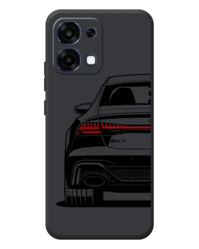 Чехол для OPPO A6 Pro с картинкой «Задняя часть Audi — арт» Чехол для OPPO A6 Pro с картинкой «Задняя часть Audi — арт»