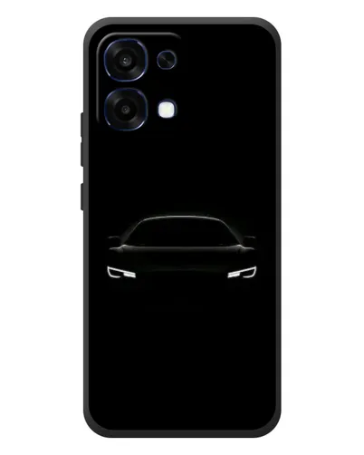 Чехол для OPPO A6 Pro с картинкой «Взгляд Audi в темноте» Чехол для OPPO A6 Pro с картинкой «Взгляд Audi в темноте»