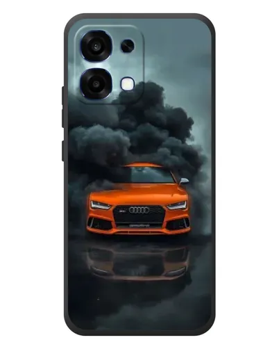 Чехол для OPPO A6 Pro с картинкой «Audi в облаках дыма» Чехол для OPPO A6 Pro с картинкой «Audi в облаках дыма»