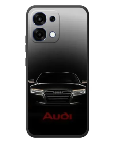 Чехол для OPPO A6 Pro с картинкой «Audi — градиентный контур» Чехол для OPPO A6 Pro с картинкой «Audi — градиентный контур»