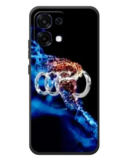 Чехол для OPPO A6 Pro с картинкой «Энергия лого Audi»