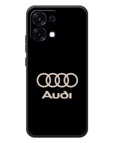 Чехол для OPPO A6 Pro с картинкой «Audi — золотой логотип» Чехол для OPPO A6 Pro с картинкой «Audi — золотой логотип»
