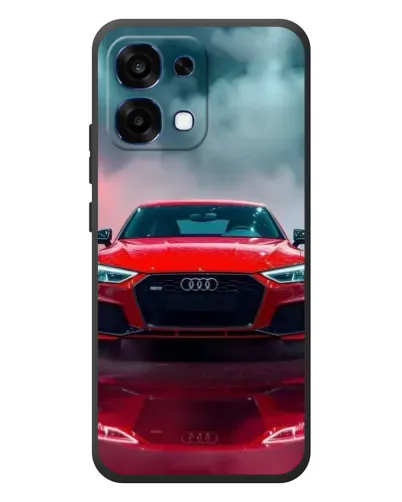 Чехол для OPPO A6 Pro с картинкой «Audi RS — красный стиль» Чехол для OPPO A6 Pro с картинкой «Audi RS — красный стиль»