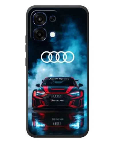 Чехол для OPPO A6 Pro с картинкой «Audi Sport — неон» Чехол для OPPO A6 Pro с картинкой «Audi Sport — неон»