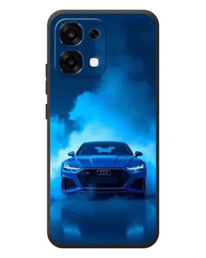 Чехол для OPPO A6 Pro с картинкой «Audi — голубая энергия» Чехол для OPPO A6 Pro с картинкой «Audi — голубая энергия»