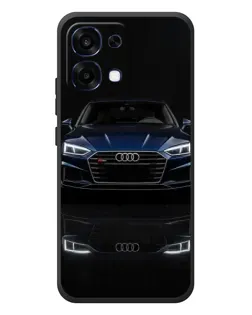 Чехол для OPPO A6 Pro с картинкой «Audi — ночное отражение»
