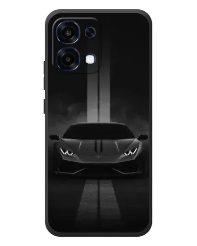 Чехол для OPPO A6 Pro с картинкой «Lamborghini симметрия дорог» Чехол для OPPO A6 Pro с картинкой «Lamborghini симметрия дорог»