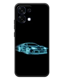 Чохол для OPPO A6 Pro з картинкою «Неоновий контур Lamborghini» Чохол для OPPO A6 Pro з картинкою «Неоновий контур Lamborghini»