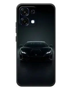 Чохол для OPPO A6 Pro з картинкою «Чорний Lamborghini Aventador» Чохол для OPPO A6 Pro з картинкою «Чорний Lamborghini Aventador»