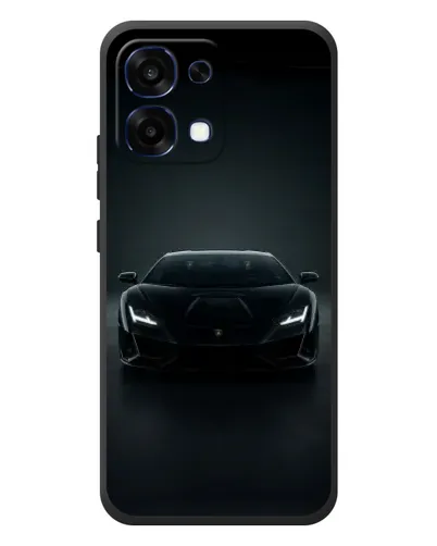 Чехол для OPPO A6 Pro с картинкой «Черный Lamborghini Aventador» Чехол для OPPO A6 Pro с картинкой «Черный Lamborghini Aventador»