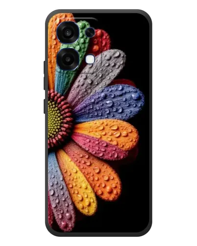 Чехол для OPPO A6 Pro с картинкой «Радужный цветок» Чехол для OPPO A6 Pro с картинкой «Радужный цветок»