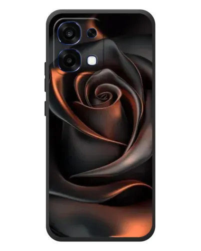 Чехол для OPPO A6 Pro с картинкой «Шелковая черная роза» Чехол для OPPO A6 Pro с картинкой «Шелковая черная роза»