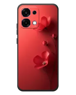 Чехол для OPPO A6 Pro с картинкой «Маковые соцветия»