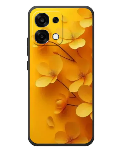 Чехол для OPPO A6 Pro с картинкой «Золотые лепестки» Чехол для OPPO A6 Pro с картинкой «Золотые лепестки»