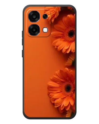 Чехол для OPPO A6 Pro с картинкой «Оранжевые герберы» Чехол для OPPO A6 Pro с картинкой «Оранжевые герберы»