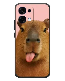 Чехол для OPPO A6 Pro с картинкой «Капибара с языком» Чехол для OPPO A6 Pro с картинкой «Капибара с языком»