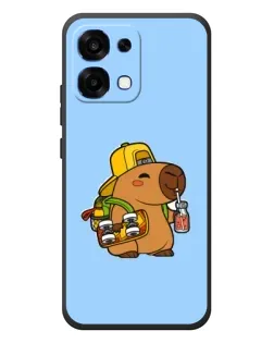 Чехол для OPPO A6 Pro с картинкой «Капибара на скейте» Чехол для OPPO A6 Pro с картинкой «Капибара на скейте»