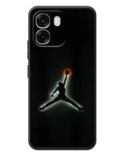 Чохол для OPPO A6 з картинкою «Jordan Gradient Logo»