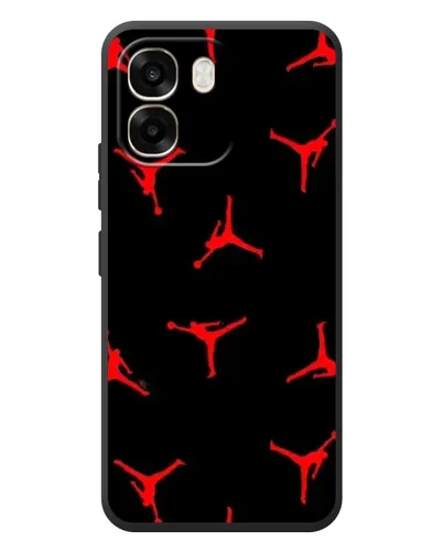 Чохол для OPPO A6 з картинкою «Jordan Red Pattern» Чохол для OPPO A6 з картинкою «Jordan Red Pattern»