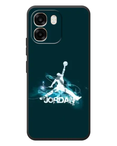 Чохол для OPPO A6 з картинкою «Jordan Blue Fire» Чохол для OPPO A6 з картинкою «Jordan Blue Fire»
