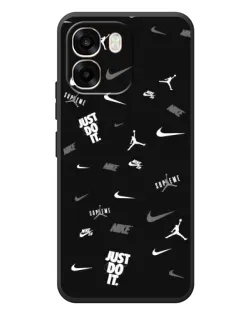 Чохол для OPPO A6 з картинкою «Nike Black Pattern» Чохол для OPPO A6 з картинкою «Nike Black Pattern»