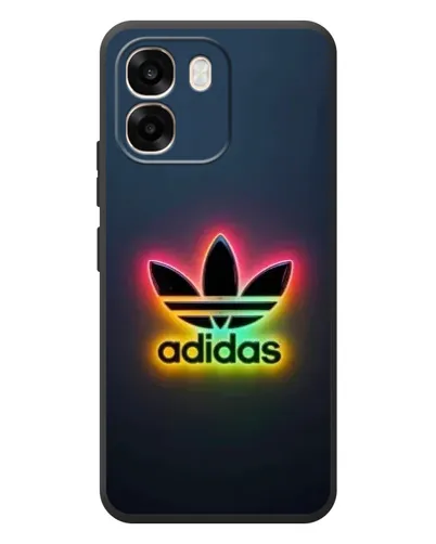 Чохол для OPPO A6 з картинкою «Неоновий Adidas»