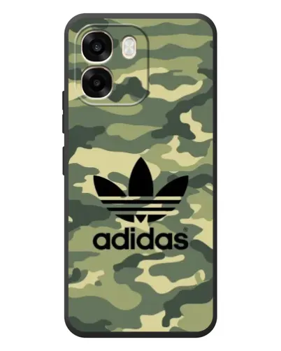 Чохол для OPPO A6 з картинкою «Мілітарі стиль Adidas»
