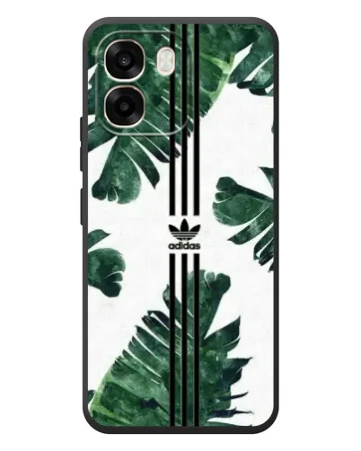 Чохол для OPPO A6 з картинкою «Пальмове листя адідас»