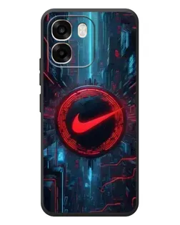 Чохол для OPPO A6 з картинкою «Техногенний стиль Nike»